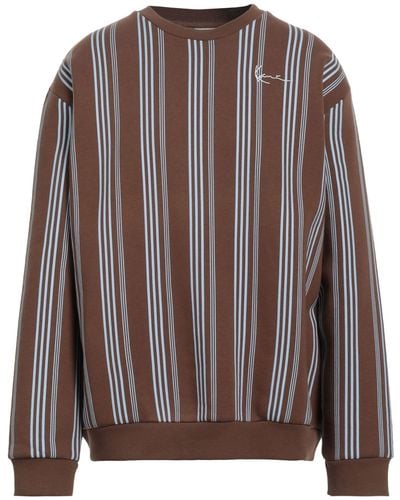 Karlkani Sweatshirt Cotton, Polyester - Brown