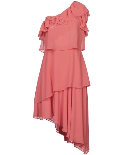 Anna Rachele Midi Dress - Pink