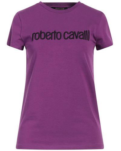 Roberto Cavalli T-shirts - Lila