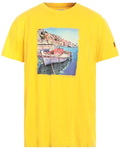 Cooperativa Pescatori Posillipo T-shirt - Yellow