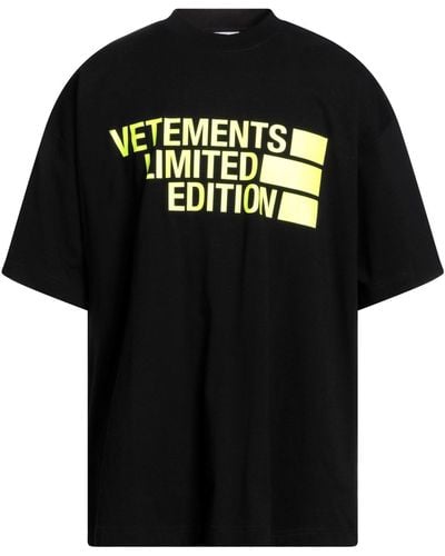 Vetements T-shirt - Black