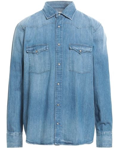 Pence Camicia Jeans - Blu