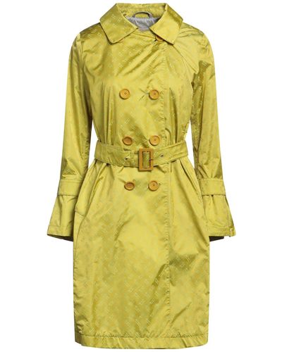 Herno Overcoat & Trench Coat - Yellow