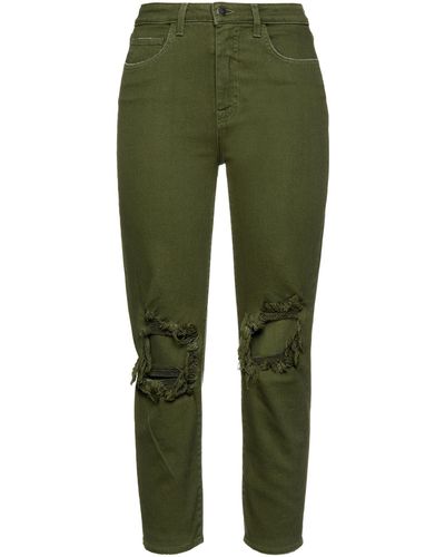 L'Agence Cropped Jeans - Verde