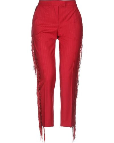 Marco De Vincenzo Trousers - Red