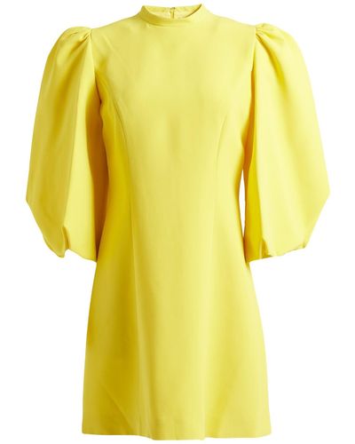 Andrew Gn Mini Dress - Yellow