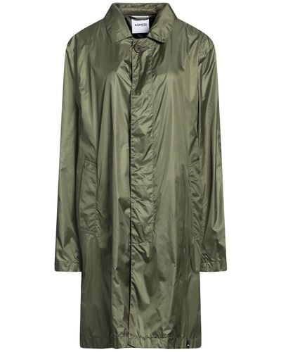Aspesi Overcoat & Trench Coat - Green