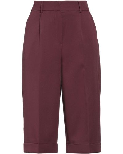 GAUDI Cropped Trousers - Purple