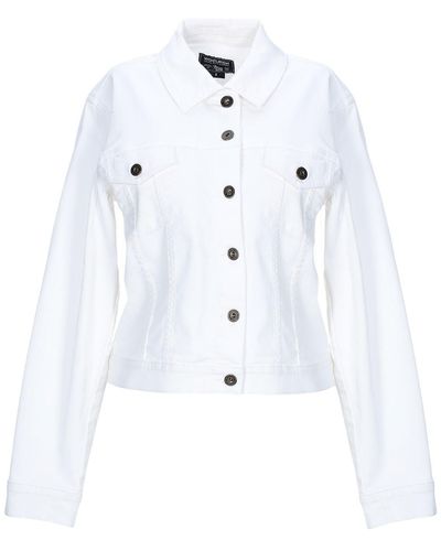 Woolrich Denim Outerwear - White