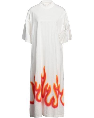 Palm Angels Midi-Kleid - Weiß