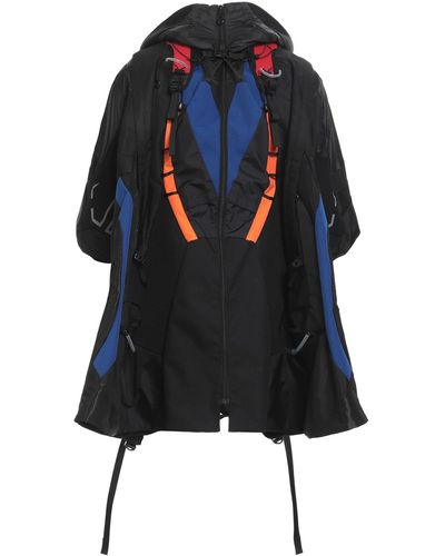 Junya Watanabe Overcoat & Trench Coat - Blue