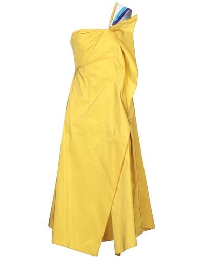 Peter Pilotto Vestito Midi - Giallo