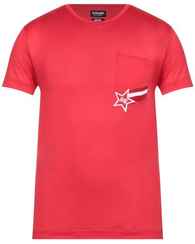 Dirk Bikkembergs T-shirts - Pink