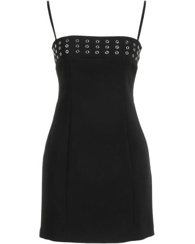 Blumarine Mini Dress Polyester - Black