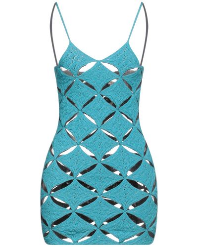 Isa Boulder Mini Dress - Blue