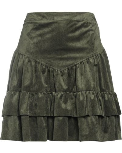 Manila Grace Mini Skirt - Green