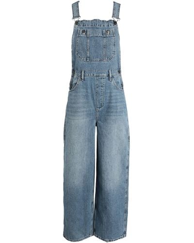 TOPSHOP Combi-pantalon - Bleu