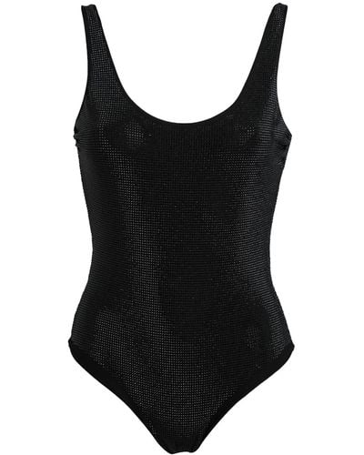 Fisico One-piece Swimsuit - Black