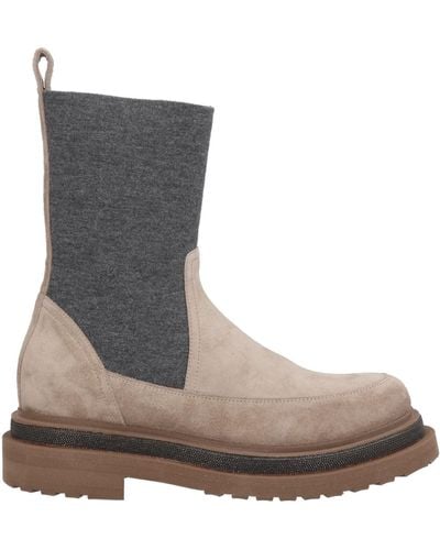 Brunello Cucinelli Ankle Boots - Grey