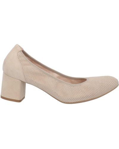 Melluso Court Shoes - Natural