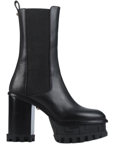 Versace Ankle Boots - Black
