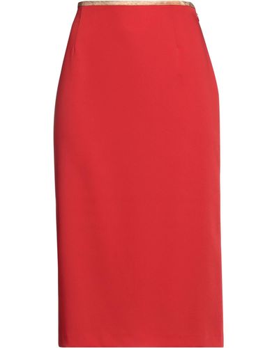 Alviero Martini 1A Classe Midi Skirt - Red