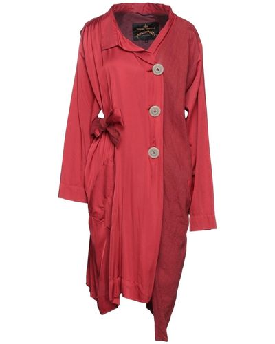 Vivienne Westwood Anglomania Overcoat - Red