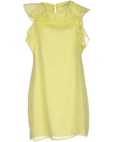 Relish Short Dress - Yellow