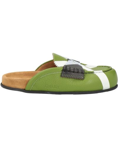 COLLEGE Mules & Clogs Soft Leather - Green