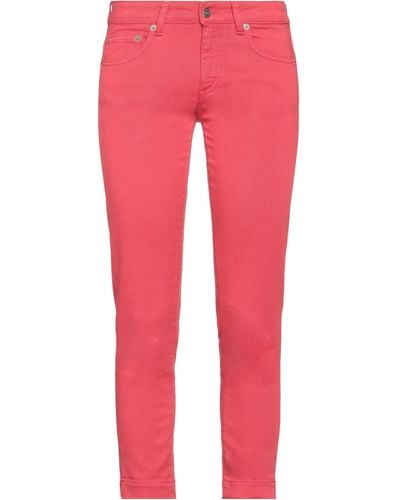 Dondup Cropped Jeans - Rosso
