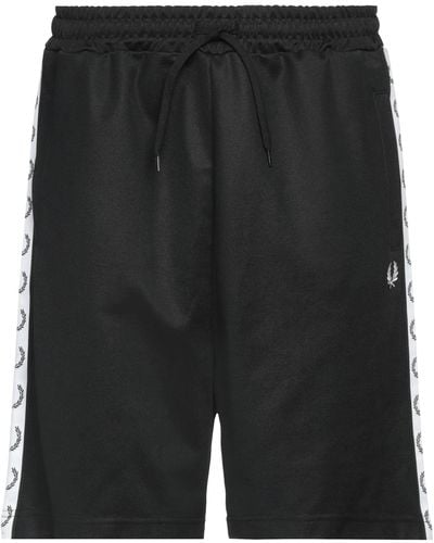Fred Perry Shorts & Bermuda Shorts - Black