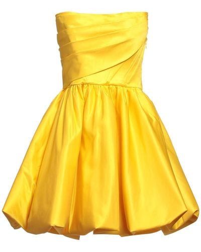 LEO LIN Mini-Kleid - Gelb