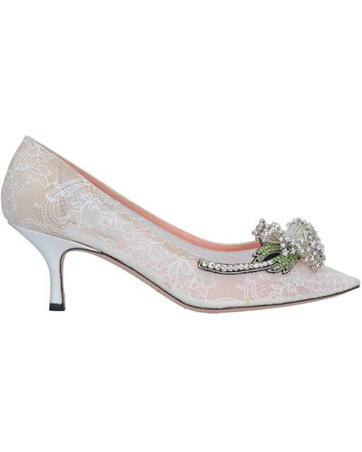 Rochas Court Shoes - White