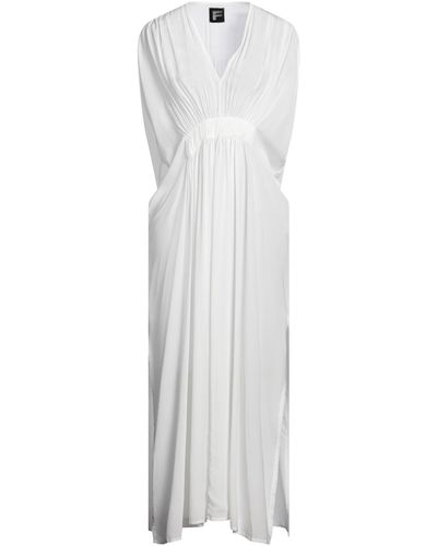 Fisico Midi Dress - White