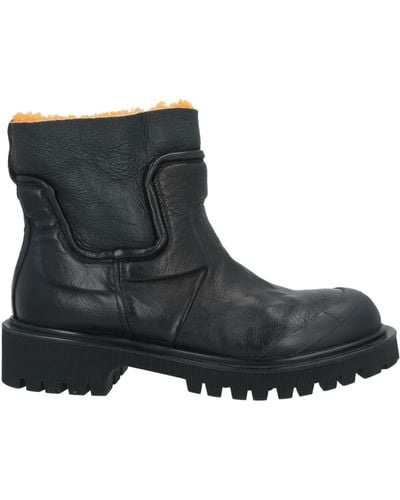 A.s.98 Ankle Boots Leather - Black