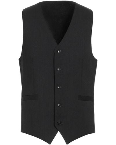 Tiger Of Sweden Steel Tailored Vest Wool, Elastane - Black