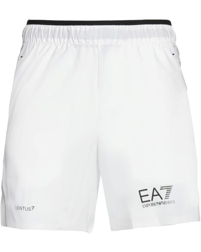 EA7 Shorts & Bermudashorts - Weiß