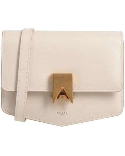 Alaïa Cross-body Bag - Natural