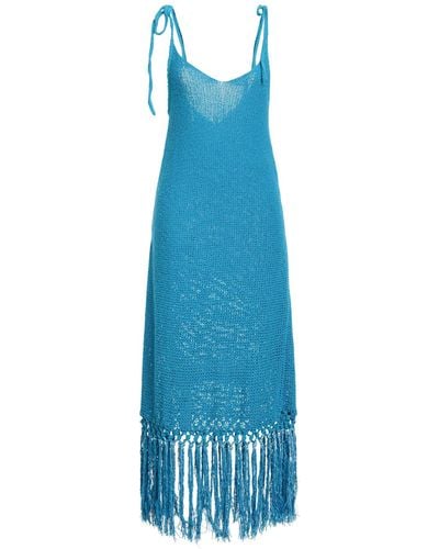 Alanui Maxi Dress - Blue