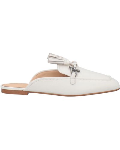 Clarks Mules & Clogs - White