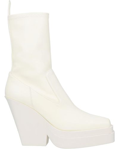 Gia Borghini Ankle Boots - White