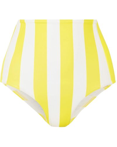 Verde Limon Bikini Bottoms & Swim Briefs - Yellow