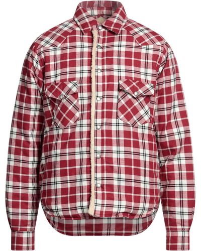 Dnl Brick Shirt Cotton, Polyester, Acrylic - Red