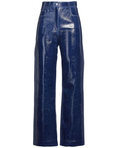 MSGM Pantalon - Bleu