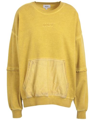 Huf Sweatshirt - Yellow