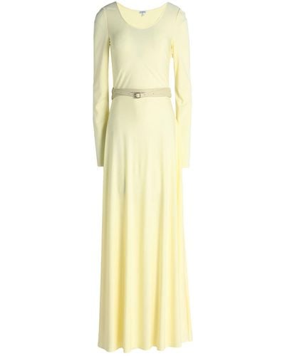 Loewe Vestido largo - Amarillo