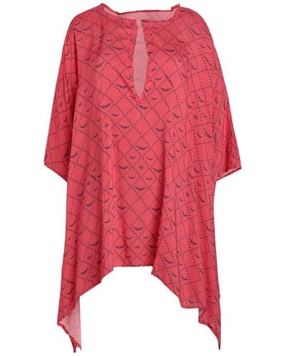 Zadig & Voltaire Coral Cover-Up Viscose - Red