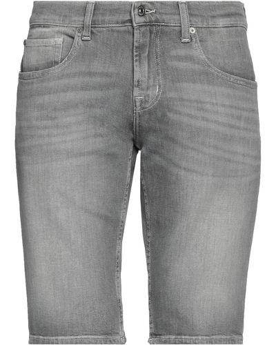 7 For All Mankind Denim Shorts - Gray