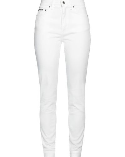 Dolce & Gabbana Trousers - White