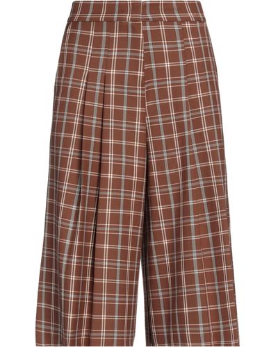 Semicouture Pants - Brown